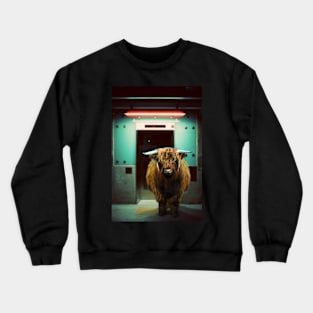 Highland Cow Crewneck Sweatshirt